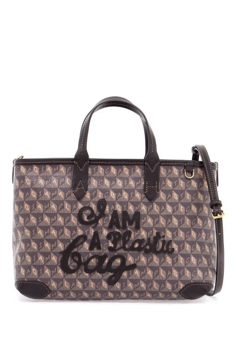 anya hindmarch tote bag 'i am a plastic bag' with