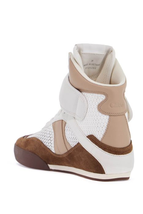 chloe' high-top chloã© sneakers