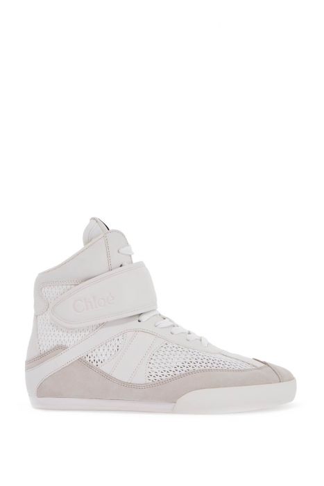 chloe' high-top chloã© sneakers