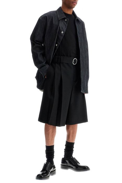 jil sander denim overshirt