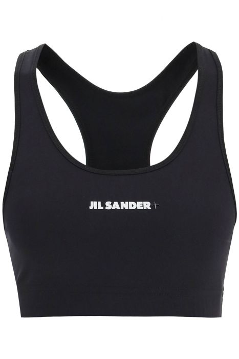 jil sander logo sports bra