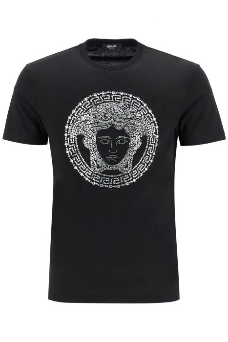 versace medusa crystal embellished t