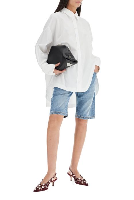 the attico asymmetric oversized shirt