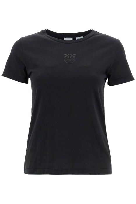 pinko short-sleeved t-shirt with embroidery