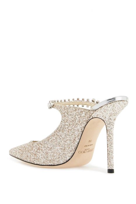 jimmy choo bing 100 glitter fabric m