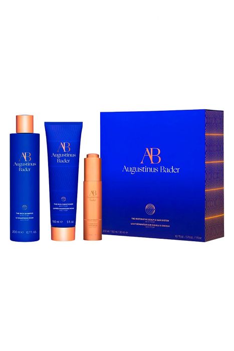 augustinus bader sistema rigenerante per capelli e cuoio capelluto 200 ml-150 ml-30 ml