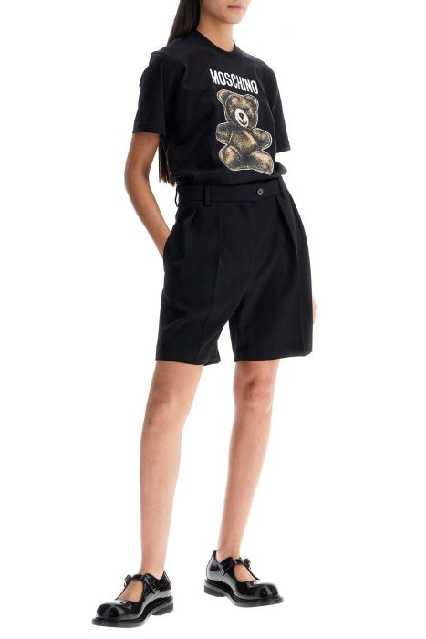 moschino moschino teddy bear print t