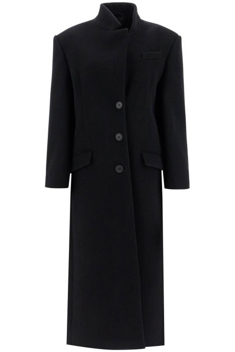 the attico long woolen cloth coat
