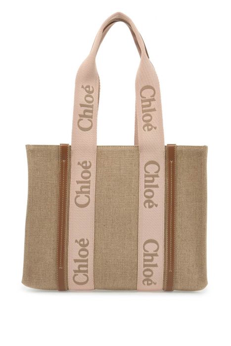 chloe' woody medium tote bag