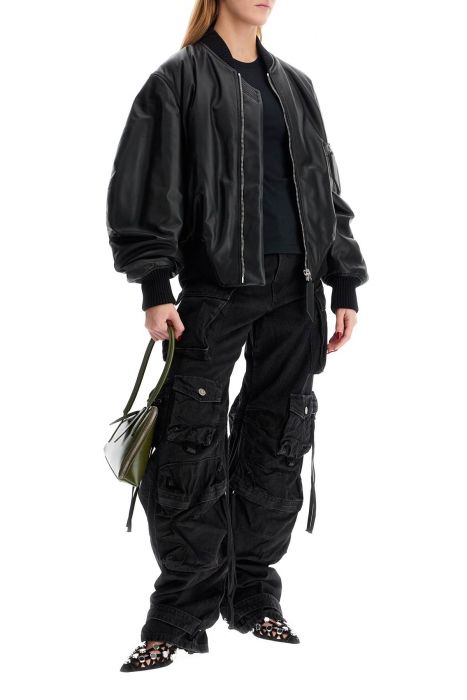 the attico fern cargo jeans