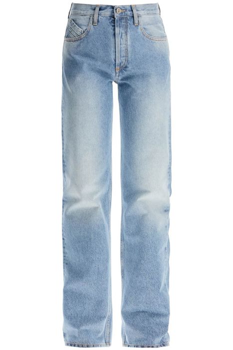 the attico coated boyfriend pants with