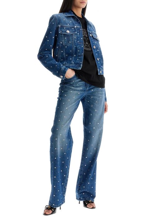 versace 'starry sky denim jacket