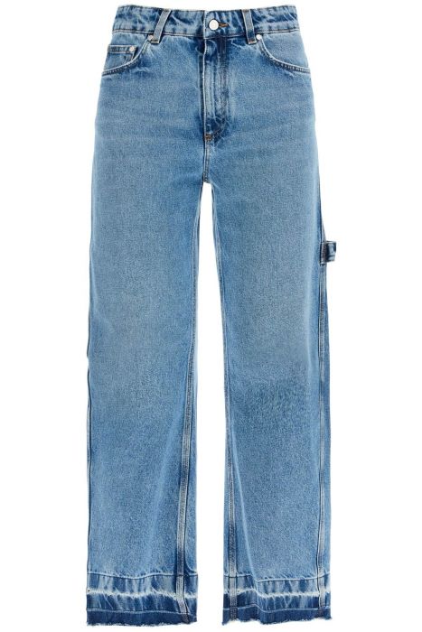 stella mccartney vintage effect barrel jeans for men