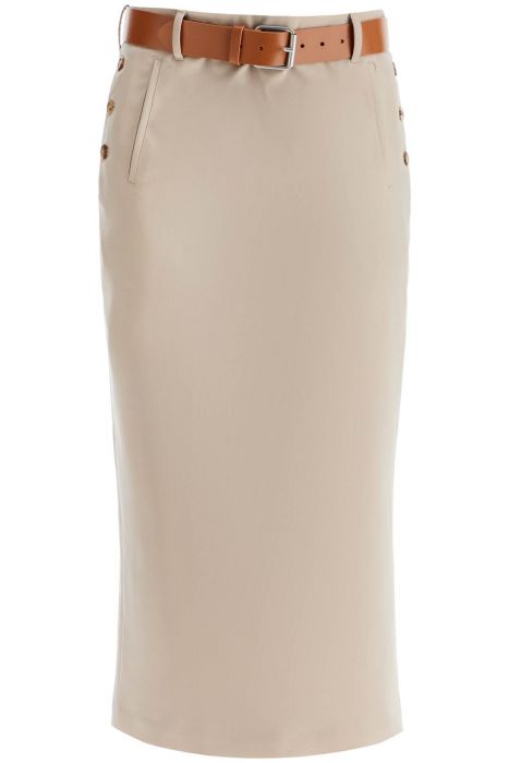 moschino skirt with belt