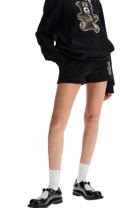 moschino moschino teddy bear sports shorts