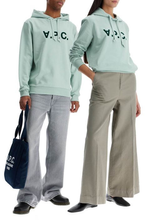 a.p.c. unisex grand vpc hooded sweat
