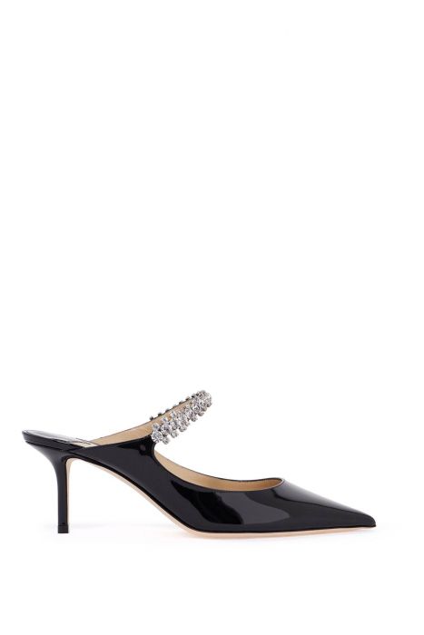 jimmy choo patent leater bing 65 mules