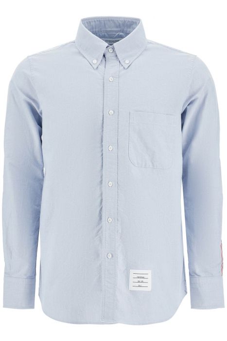 thom browne "oxford signature striped shirt in
