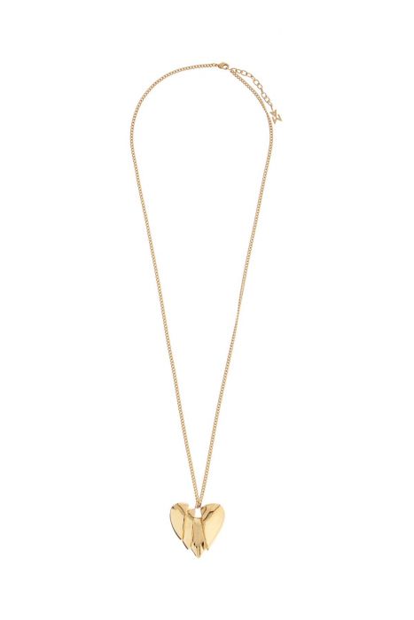 amina muaddi heartbreaker necklace