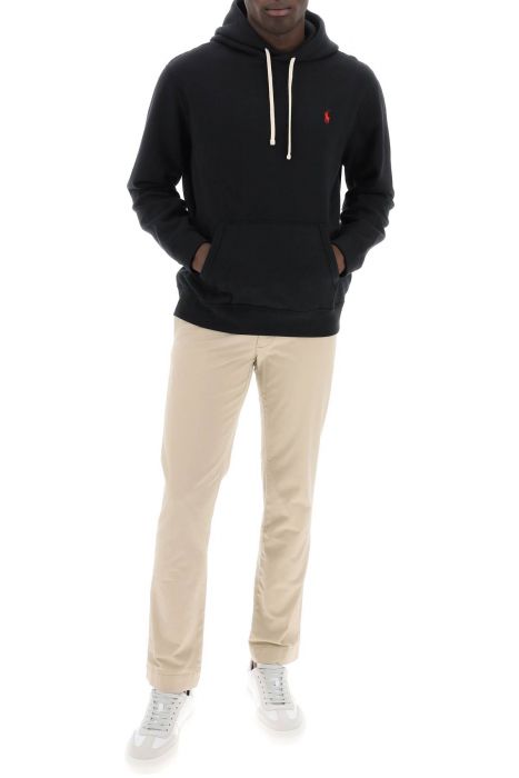 polo ralph lauren fleece-back cotton hoodie