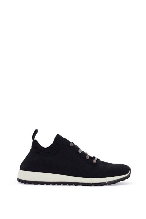 jimmy choo 'knitted sneakers with sequins -