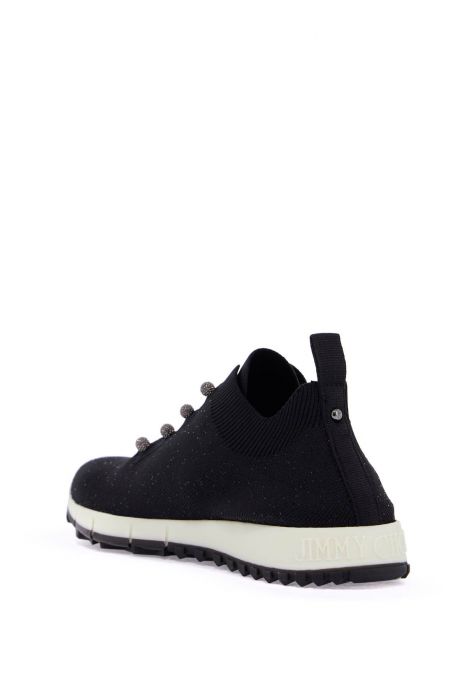 jimmy choo 'knitted sneakers with sequins -