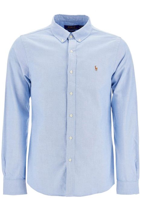 polo ralph lauren slim fit shirt in oxford cotton