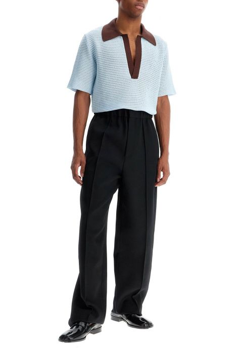 jil sander short-sleeved polo shirt in perfor