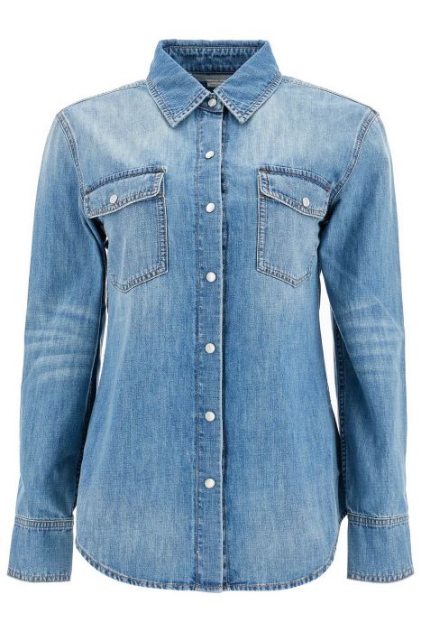 stella mccartney 'vintage wash denim shirt'
