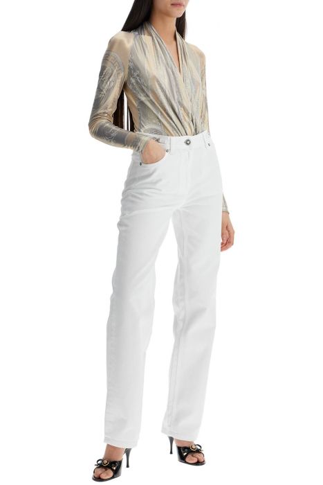 versace body in jersey laminato 'la coupe des dieux'