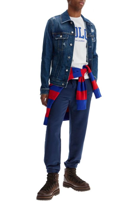 polo ralph lauren cotton drawstring sweatpants
