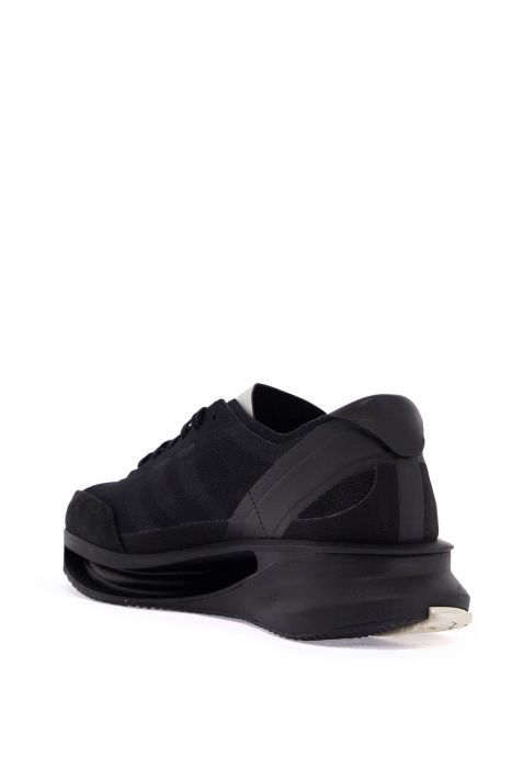y-3 sneakers da corsa s-gendo run nero tessuto e pelle ammortizzazione ottima