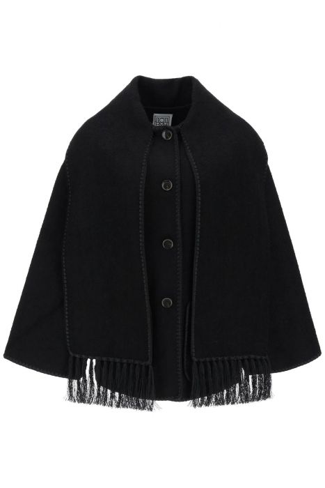 toteme embroidered scarf jacket