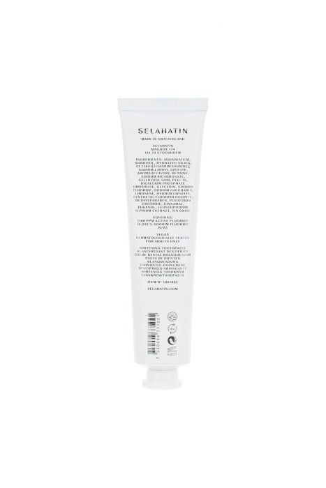 selahatin dentifricio sbiancante 65 ml vegan con fluoro e ingredienti naturali