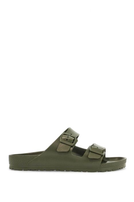 birkenstock ciabatte arizona eva sintetiche khaki con due cinturini