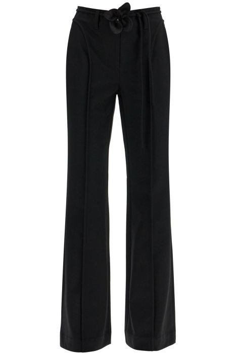 rotate elegant pink recycled polyester women's trousers