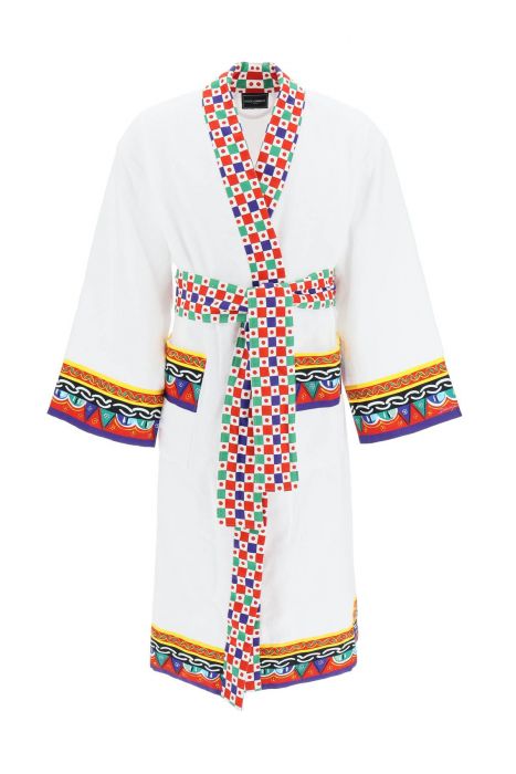dolce & gabbana 'carretto' bathrobe