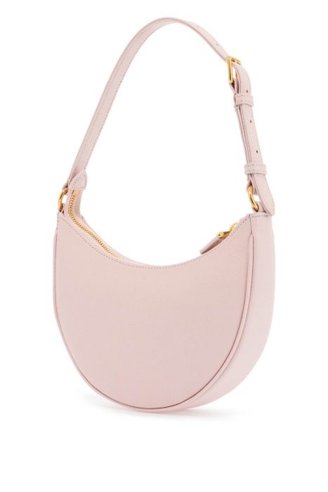 valentino garavani borsa hobo mini in pelle rose quartz