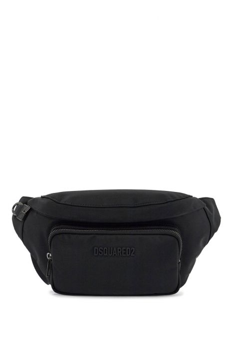 dsquared2 marsupio nero in poliammide con tracolla regolabile