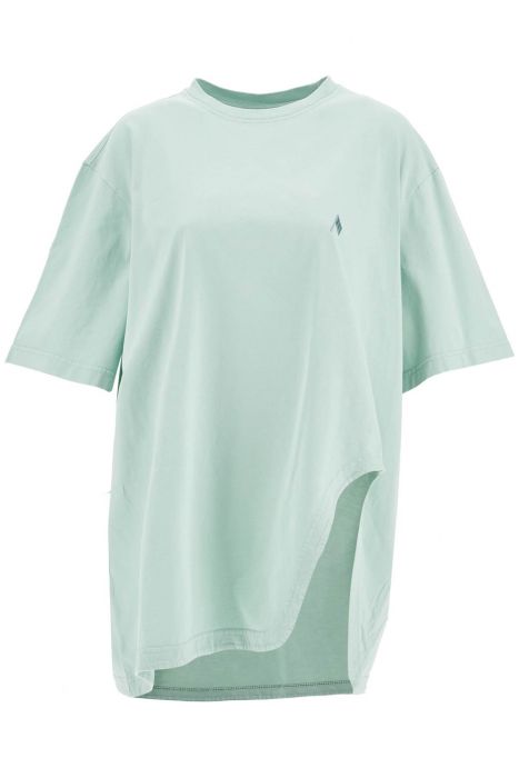 the attico oversized short sleeve mint green t-shirt