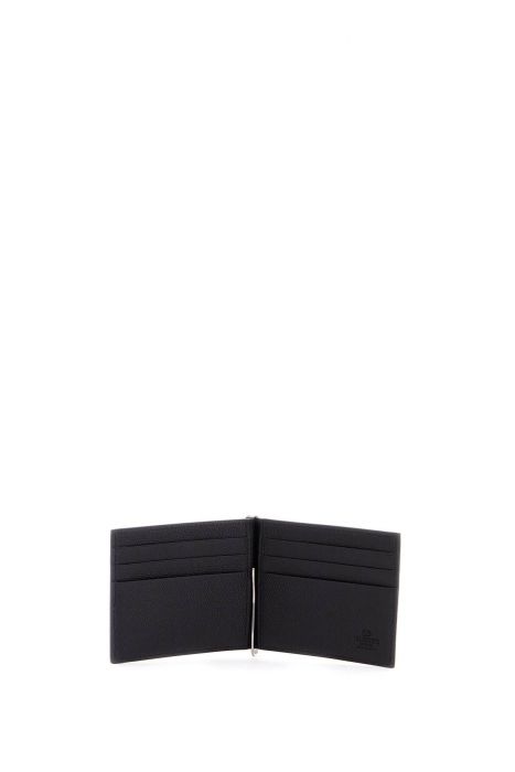 valentino garavani portafoglio uomo bifold pelle nera con fessure carte
