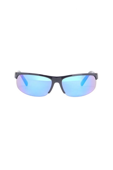 miu miu occhiali da sole avvolgenti lenti blu grigio metallizzate 0mu a02s