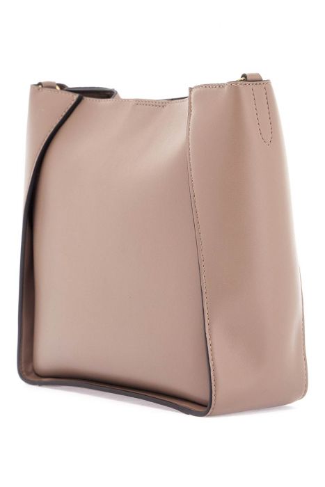 stella mccartney mini crossbody bag alter mat beige with adjustable strap