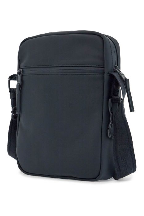 eden park borsa a tracolla uomo elegante blu ecopelle con zip e tracolla regolabile