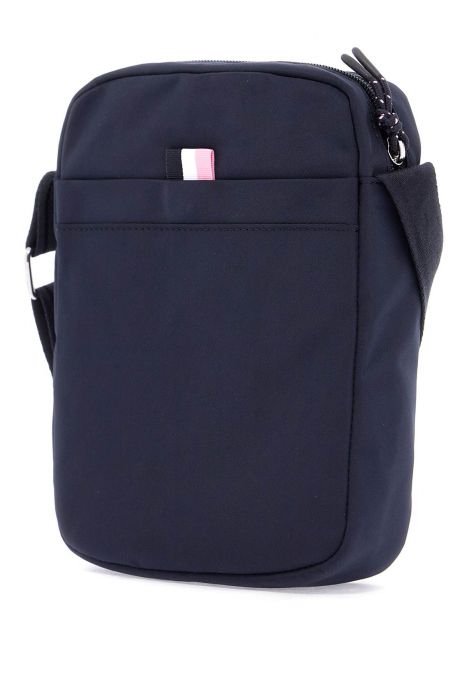 eden park borsa a tracolla uomo blu marino con zip e tasca frontale per lavoro