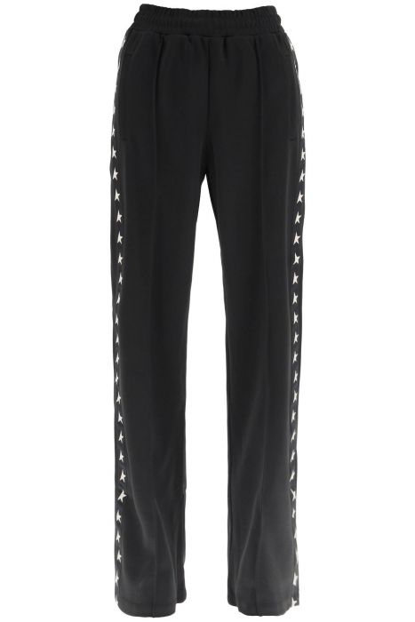 golden goose dorotea track pants with star bands