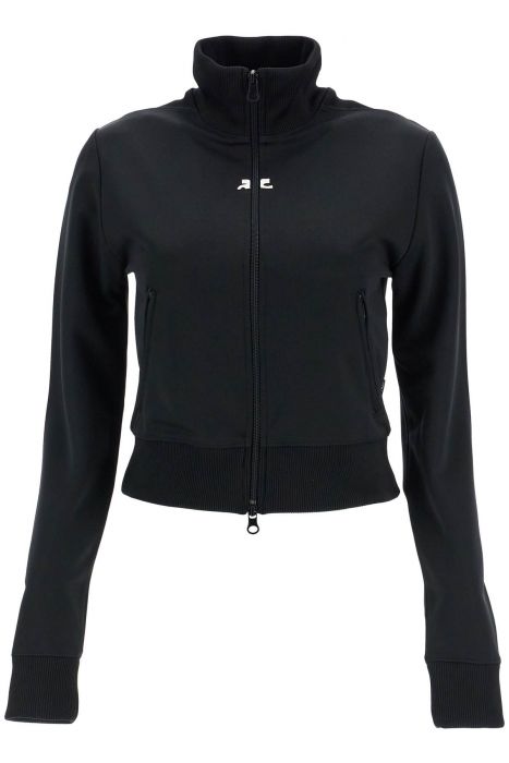 courreges interlock track sweatshirt