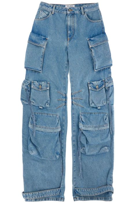 the attico jeans cargo fern