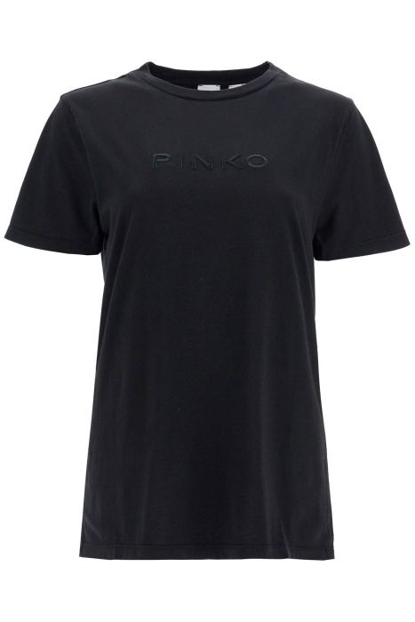 pinko short-sleeved t-shirt with logo