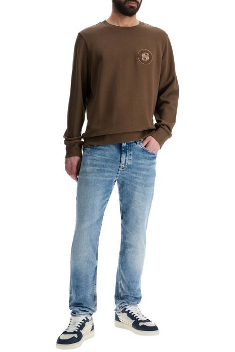 boss jeans slim fit delaware blu brillante